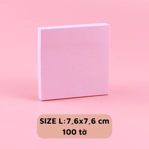 Set 100 tờ giấy note ghi chú có màu sắc dễ thương
